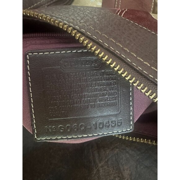 Coach Vintage Limited Edition Holiday Patchwork Crossbody Bag 10435 Purse - Picture 6 of 6